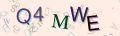 This is a captcha-picture. It is used to prevent mass-access by robots. (see: www.captcha.net)