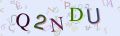 This is a captcha-picture. It is used to prevent mass-access by robots. (see: www.captcha.net)