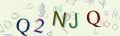 This is a captcha-picture. It is used to prevent mass-access by robots. (see: www.captcha.net)