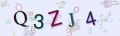 This is a captcha-picture. It is used to prevent mass-access by robots. (see: www.captcha.net)