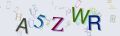 This is a captcha-picture. It is used to prevent mass-access by robots. (see: www.captcha.net)