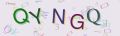 This is a captcha-picture. It is used to prevent mass-access by robots. (see: www.captcha.net)