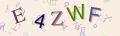 This is a captcha-picture. It is used to prevent mass-access by robots. (see: www.captcha.net)