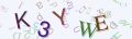 This is a captcha-picture. It is used to prevent mass-access by robots. (see: www.captcha.net)
