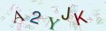 This is a captcha-picture. It is used to prevent mass-access by robots. (see: www.captcha.net)
