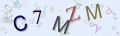 This is a captcha-picture. It is used to prevent mass-access by robots. (see: www.captcha.net)