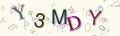 This is a captcha-picture. It is used to prevent mass-access by robots. (see: www.captcha.net)