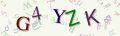 This is a captcha-picture. It is used to prevent mass-access by robots. (see: www.captcha.net)