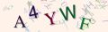 This is a captcha-picture. It is used to prevent mass-access by robots. (see: www.captcha.net)