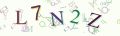 This is a captcha-picture. It is used to prevent mass-access by robots. (see: www.captcha.net)