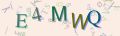 This is a captcha-picture. It is used to prevent mass-access by robots. (see: www.captcha.net)