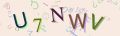 This is a captcha-picture. It is used to prevent mass-access by robots. (see: www.captcha.net)
