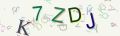 This is a captcha-picture. It is used to prevent mass-access by robots. (see: www.captcha.net)