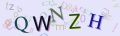 This is a captcha-picture. It is used to prevent mass-access by robots. (see: www.captcha.net)
