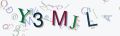 This is a captcha-picture. It is used to prevent mass-access by robots. (see: www.captcha.net)