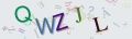 This is a captcha-picture. It is used to prevent mass-access by robots. (see: www.captcha.net)