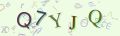 This is a captcha-picture. It is used to prevent mass-access by robots. (see: www.captcha.net)