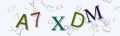 This is a captcha-picture. It is used to prevent mass-access by robots. (see: www.captcha.net)