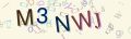 This is a captcha-picture. It is used to prevent mass-access by robots. (see: www.captcha.net)