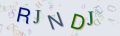 This is a captcha-picture. It is used to prevent mass-access by robots. (see: www.captcha.net)